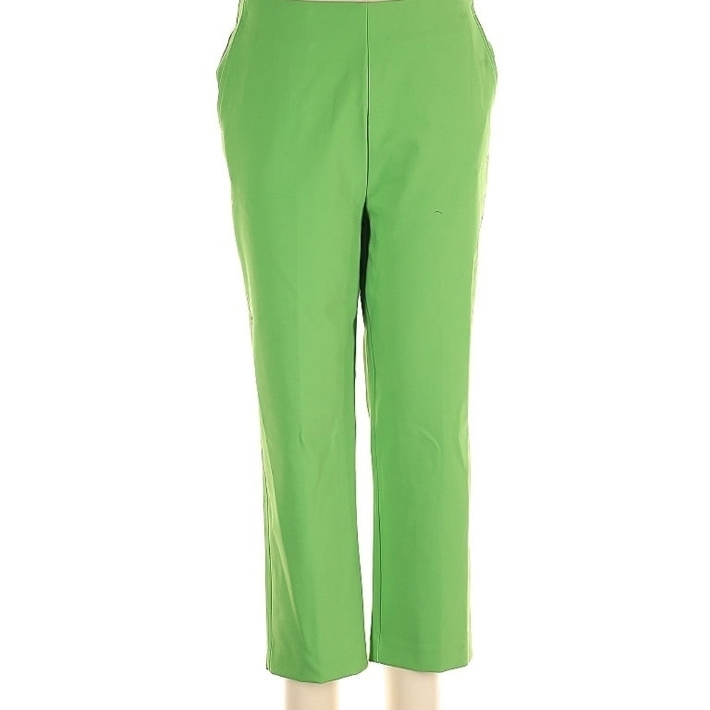 Boutique GORGEOUS crisp green trouser sz XL